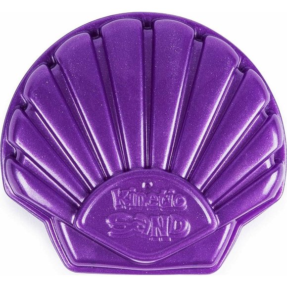 2 Pack Kinetic Compounds Kinetic Sand Seashell Purple - Picture 3 of 4